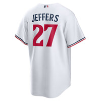 Ryan Jeffers Minnesota Twins Baseball Jersey, White Replica Sportswear Jersey Shirt, Lightweight Breathable Athletic Jersey, Casual Gift for Men