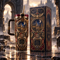 Draco Dormiens - Moonlit Castle Crest Tumbler
