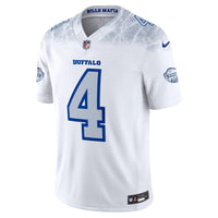 James Cook III Buffalo Bills Football Jersey, White Limited Sportswear Jersey Shirt, Lightweight Breathable Athletic Jersey, Casual Gift for Men