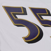 Terrell Suggs Baltimore Ravens Football Jersey, White Sportswear Jersey Shirt, Lightweight Breathable Athletic Jersey, Casual Gift for Men