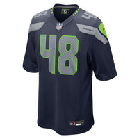 Tyrice Knight Seattle Seahawks Football Jersey, Navy Game Sportswear Jersey Shirt, Lightweight Breathable Athletic Jersey, Casual Gift for Men
