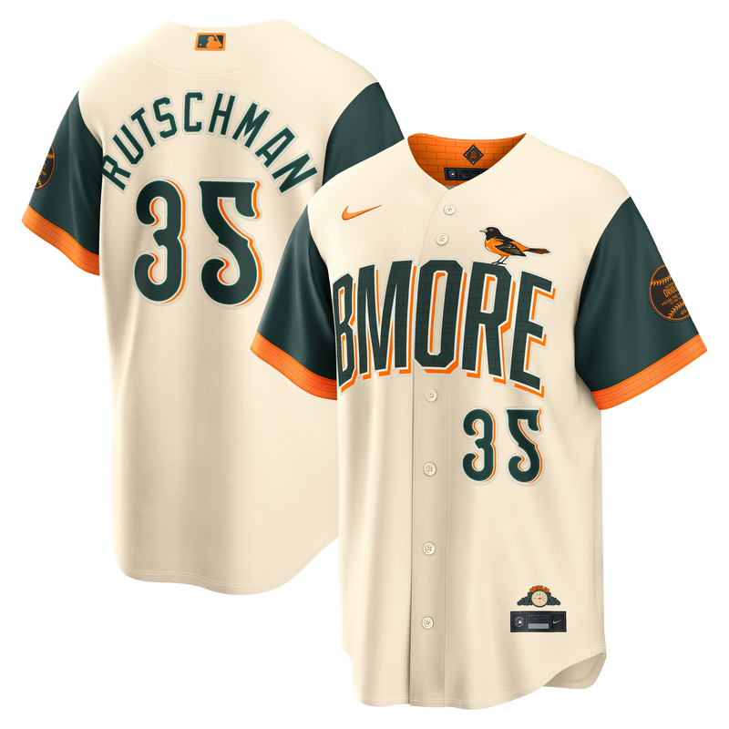 Adley Rutschman Baltimore Orioles Baseball Jersey, Cream Sportswear Jersey Shirt, Lightweight Breathable Athletic Jersey, Casual Gift for Men