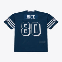 Jerry Rice San Francisco 49ers Football Jersey, Navy Sportswear Jersey Shirt, Lightweight Breathable Athletic Jersey, Casual Gift for Men