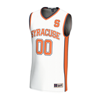 Syracuse Orange Basketball Jersey, White Fashion Sportswear Jersey Shirt, Sleeveless Athletic Tank Jersey, Casual Gift for Men, Style 203645438