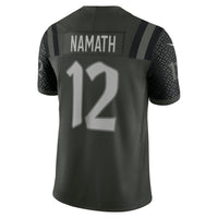 Joe Namath New York Jets Football Jersey, Sportswear Jersey Shirt, Lightweight Breathable Athletic Jersey, Casual Gift for Men, Style 202669003