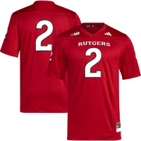 Rutgers Scarlet Knights Football Jersey, Sportswear Jersey Shirt, Lightweight Breathable Athletic Jersey, Casual Gift for Men, Style 5226884