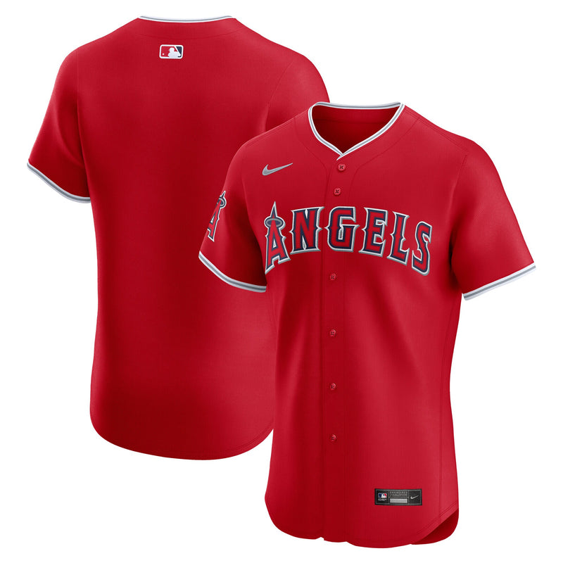 Los Angeles Angels Baseball Jersey, Red Elite Alternate Sportswear Jersey Shirt, Lightweight Breathable Athletic Jersey, Casual Gift for Men
