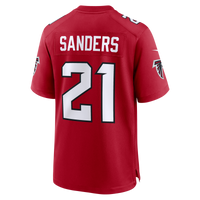 Deion Sanders Atlanta Falcons Football Jersey, Red Game Sportswear Jersey Shirt, Lightweight Breathable Athletic Jersey, Casual Gift for Men
