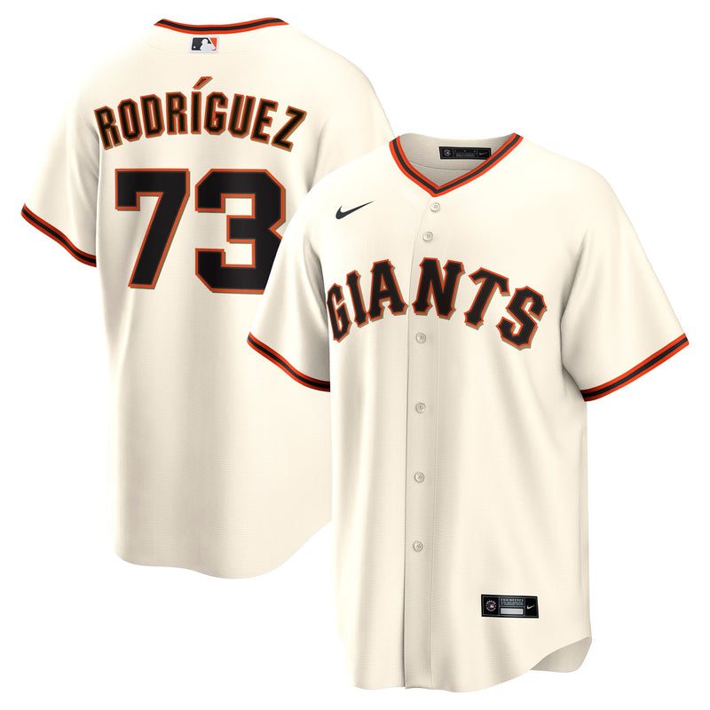 Randy Rodríguez San Francisco Giants Baseball Jersey, Cream Sportswear Jersey Shirt, Lightweight Breathable Athletic Jersey, Casual Gift for Men