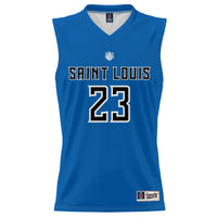 Saint Louis Billikens Basketball Jersey, Blue Sportswear Jersey Shirt, Sleeveless Athletic Tank Jersey, Casual Gift for Men, Style 200951930
