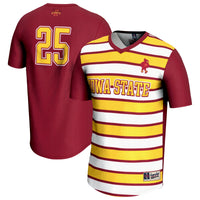 Iowa State Cyclones Lightweight Soccer Jersey, Cardinal Sportswear Jersey Shirt, Lightweight Breathable Athletic Jersey, Casual Gift for Men
