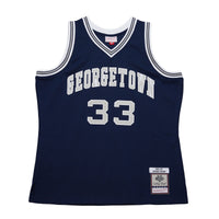 Georgetown Hoyas Football Jersey, Navy Sportswear Jersey Shirt, Lightweight Breathable Athletic Jersey, Casual Gift for Men, Style 202675871