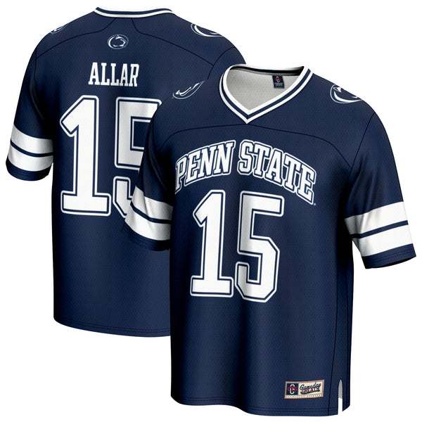 Drew Allar Penn State Nittany Lions NIL Lightweight Football Player Jersey - Navy