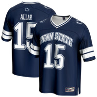 Penn State Nittany Lions Football Jersey, Navy Lightweight Sportswear Jersey Shirt, Lightweight Breathable Athletic Jersey, Casual Gift for Men