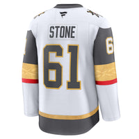 Mark Stone Vegas Golden Knights Hockey Jersey, White Premium Sportswear Jersey Shirt, Long Sleeve Hockey Sweater Jersey, Casual Gift for Men