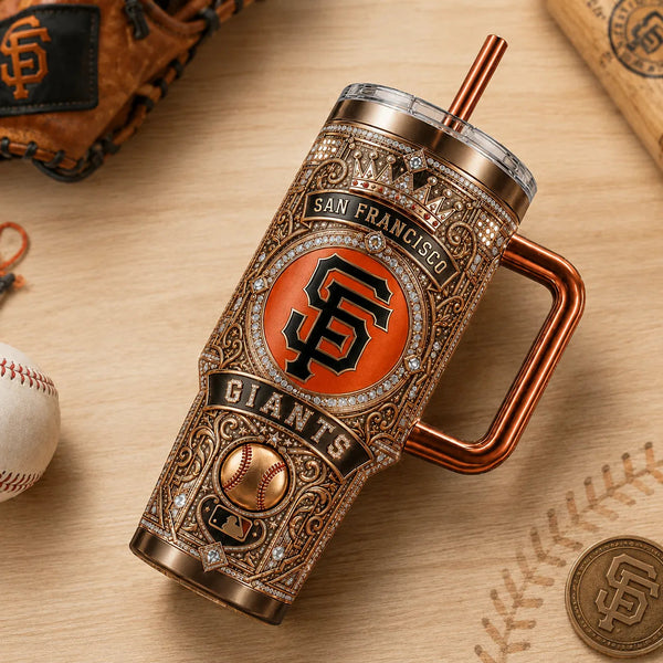 SF Regalia - Jeweled Crest Tumbler in Bronze - main