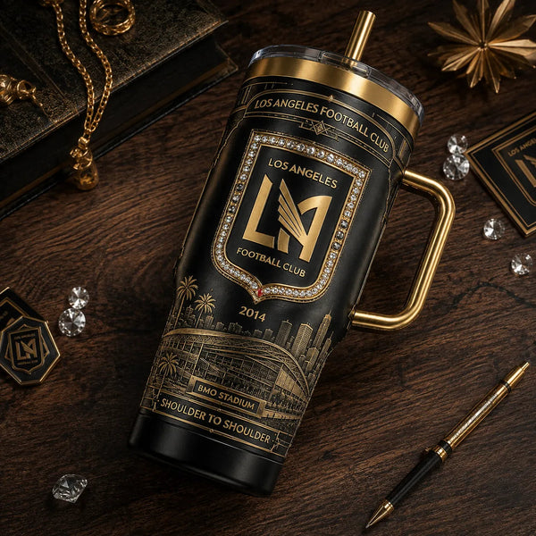 Black and Gold Standard - LAFC Crest Tumbler - main