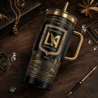 Black and Gold Standard - LAFC Crest Tumbler
