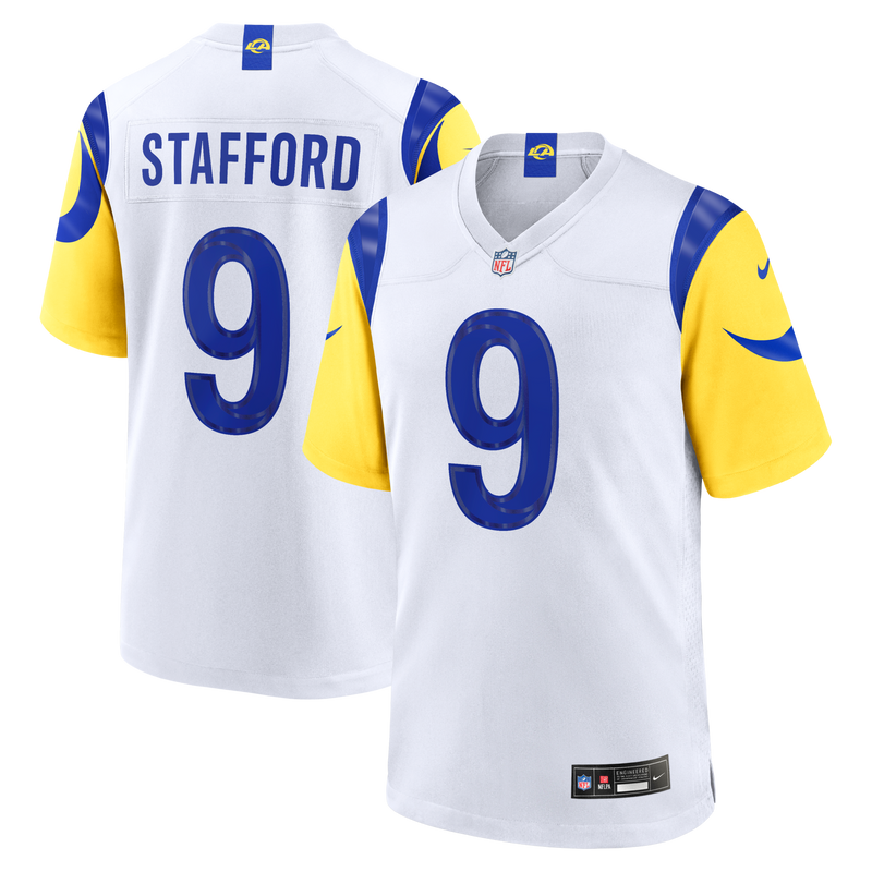 Matthew Stafford Los Angeles Rams Football Jersey, Sportswear Jersey Shirt, Lightweight Athletic Jersey, Casual Gift for Men, Style 203376654