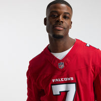 Bijan Robinson Atlanta Falcons Football Jersey, Red Limited Sportswear Jersey Shirt, Lightweight Breathable Athletic Jersey, Casual Gift for Men