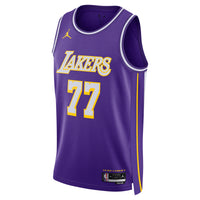 Luka Doncic Los Angeles Lakers Basketball Jersey, Purple Swingman Sportswear Jersey Shirt, Sleeveless Athletic Tank Jersey, Casual Gift for Men