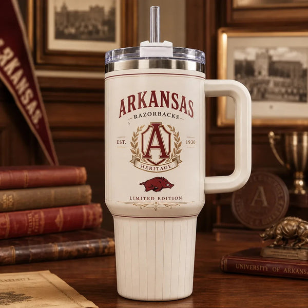 ARK Heritage Crest - Cream Collegiate Tumbler - main