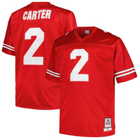 Ohio State Buckeyes Big Football Jersey, Scarlet Sportswear Jersey Shirt, Lightweight Breathable Athletic Jersey, Casual Gift for Men