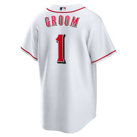 Cincinnati Reds Baseball Jersey, White Sportswear Jersey Shirt, Lightweight Breathable Athletic Jersey, Casual Gift for Men, Style 202855855