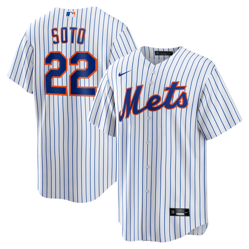 New York Mets Baseball Jersey, White Sportswear Jersey Shirt, Lightweight Breathable Athletic Jersey, Casual Gift for Men, Style 202658072