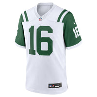 Vinny Testaverde New York Jets Football Jersey, White Game Sportswear Jersey Shirt, Lightweight Breathable Athletic Jersey, Casual Gift for Men
