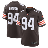 Mason Graham Cleveland Browns Football Jersey, Brown Game Sportswear Jersey Shirt, Lightweight Breathable Athletic Jersey, Casual Gift for Men