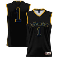 Emory Eagles Basketball Jersey, Black Lightweight Sportswear Jersey Shirt, Sleeveless Athletic Tank Jersey, Casual Gift for Men