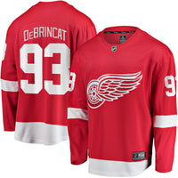 Alex DeBrincat Detroit Red Wings Hockey Jersey, Breakaway Home Sportswear Jersey Shirt, Long Sleeve Hockey Sweater Jersey, Casual Gift for Men