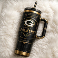 GB - Black Label Heritage Tumbler in Gold and Green