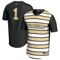 Purdue Boilermakers Soccer Jersey, Black Fashion Sportswear Jersey Shirt, Lightweight Breathable Athletic Jersey, Casual Gift for Men