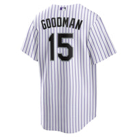 Hunter Goodman Colorado Rockies Baseball Jersey, White Sportswear Jersey Shirt, Lightweight Breathable Athletic Jersey, Casual Gift for Men