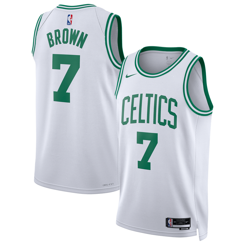 Jaylen Brown Boston Celtics Basketball Jersey, Swingman Sportswear Jersey Shirt, Sleeveless Athletic Tank Jersey, Casual Gift for Men