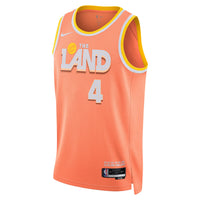 Evan Mobley Cleveland Cavaliers Basketball Jersey, Orange Swingman Sportswear Jersey Shirt, Sleeveless Athletic Tank Jersey, Casual Gift for Men