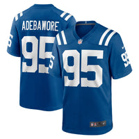 Adetomiwa Adebawore Indianapolis Colts Football Jersey, Sportswear Jersey Shirt, Lightweight Breathable Athletic Jersey, Casual Gift for Men