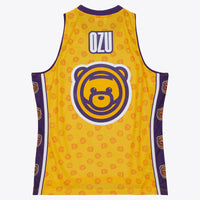 x Ozuna Los Angeles Lakers Basketball Jersey, Swingman Sportswear Jersey Shirt, Sleeveless Athletic Tank Jersey, Casual Gift for Men