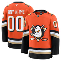 Anaheim Ducks Hockey Jersey, Orange Premium Sportswear Jersey Shirt, Long Sleeve Hockey Sweater Jersey, Casual Gift for Men, Style 202055779