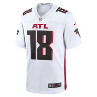 Kirk Cousins Atlanta Falcons Football Jersey, White Game Sportswear Jersey Shirt, Lightweight Breathable Athletic Jersey, Casual Gift for Men