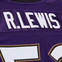 Ray Lewis Baltimore Ravens Football Jersey, Purple Sportswear Jersey Shirt, Lightweight Breathable Athletic Jersey, Casual Gift for Men