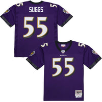 Terrell Suggs Baltimore Ravens Football Jersey, Purple Sportswear Jersey Shirt, Lightweight Breathable Athletic Jersey, Casual Gift for Men