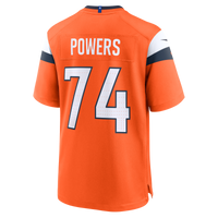 Ben Powers Denver Broncos Football Jersey, Orange Game Sportswear Jersey Shirt, Lightweight Breathable Athletic Jersey, Casual Gift for Men