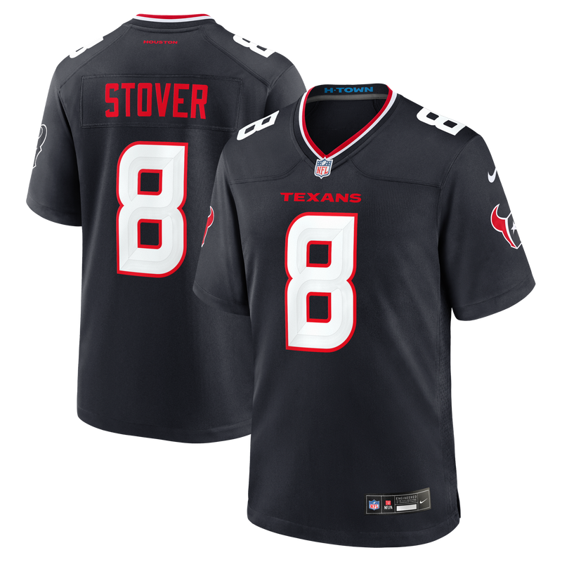 Cade Stover Houston Texans Football Jersey, Sportswear Jersey Shirt, Lightweight Athletic Jersey, Casual Gift for Men, Style 203972285
