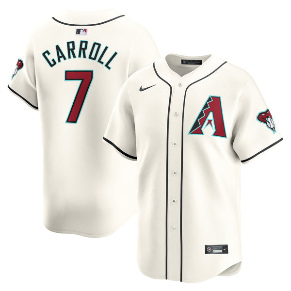 Arizona Diamondbacks Corbin Carroll White Home Limited Player Jersey