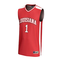 Louisiana Ragin' Cajuns Basketball Jersey, Cardinal Fashion Sportswear Jersey Shirt, Sleeveless Athletic Tank Jersey, Casual Gift for Men