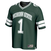 Michigan State Spartans Football Jersey, Sportswear Jersey Shirt, Lightweight Breathable Athletic Jersey, Casual Gift for Men, Style 202220794