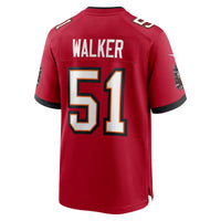 David Walker Tampa Bay Buccaneers Football Jersey, Red Game Sportswear Jersey Shirt, Lightweight Breathable Athletic Jersey, Casual Gift for Men